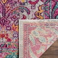 thumbnail image 4 of SAFAVIEH Crystal Quinlan Oriental Area Rug, Light Blue/Fuchsia, 9' x 12', 4 of 6