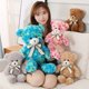 thumbnail image 2 of Muñeco de peluche de oso americano colorido para niños y niñas, muñeco de felpa suave de alta calidad, regalo de cumpleaños, amantes de San Valentín, 2 of 4