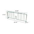 thumbnail image 2 of Excellante 24" pressure-fit shelf divider, green epoxy, comes in each, 2 of 2
