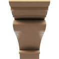 thumbnail image 2 of 2"W x 12"D x 4"H Thin Mayflower Rough Cedar Woodgrain TimberThane Corbel, Primed Tan, 2 of 6