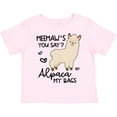 thumbnail image 3 of Inktastic Meemaw's You Say Alpaca My Bags Boys or Girls Toddler T-Shirt, 3 of 5