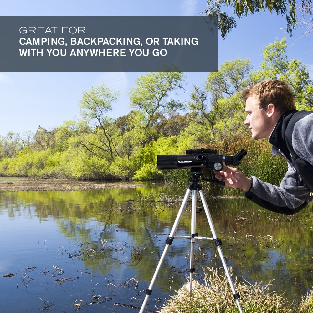 Celestron Travel Scope 60 Portable Telescope with Backpack and Tripod