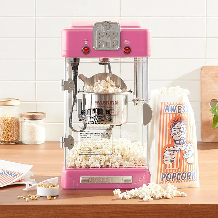 Great Northern Popcorn Pop Pup 2.5oz Countertop Popcorn Machine