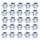 thumbnail image 1 of 25 chips LED de 5 V, 200 lm, 1 W, cuentas de lámpara LED de alta potencia para accesorios de iluminación DIY, luz UV 395-400 NM, 1 of 14