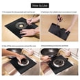 thumbnail image 3 of Reusable 4PCS Aluminum Gas Foil Stove Burner Protector Cover Liner Clean Mat Pad, 3 of 6