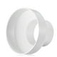 thumbnail image 4 of Tubo reductor de plástico ABS de 1 pieza para tubo cónico de ventilador de cocina de 150 mm en tubo de 100 mm (blanco), 4 of 6