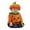 Orange, variant on Mrzhqd Halloween Boy Girl Clothes Size 18-24 Months Fall Winter Tops With Hat Long Sleeve Crew Neck Orange Pumpkin Print Soft Cute Halloween Kids Clothes Set