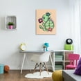 thumbnail image 3 of Stupell Industries Floral Blossom Turtle Animals & Insects Painting Gallery Wrapped Canvas Art Print Wall Art, 30 x 40, 3 of 8