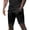 Black, variant on Cargo Shorts for Men Stretch Waist Plus Size Workout Athletic Hiking Solid Color Shorts with Pockets Brown XXXL