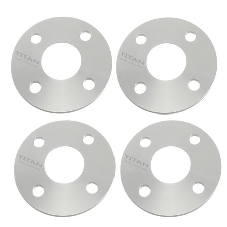 Audi Wheel Hub - 4pcs 3mm 4x100 Hubcentric (57.1mm Hub) Wheel Spacers | Fits Audi BMW VW 4 lug