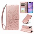 thumbnail image 1 of Funda Cartera GANGXUN con Diseño de Perrito en Relieve para iPhone 17 , Protección 360° con Ranuras y Correa Desmontable, 1 of 6