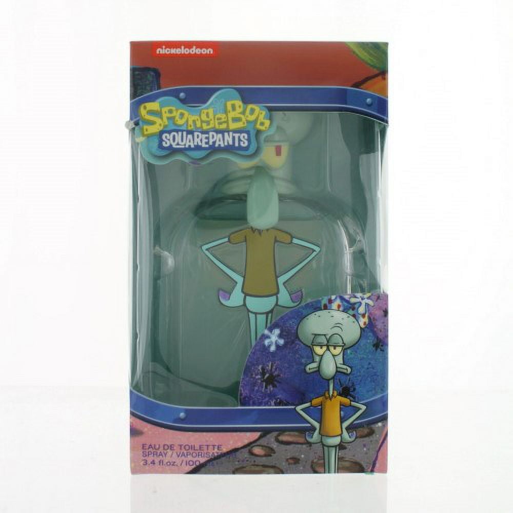 SpongeBob Squarepants Squidward 3D by Nickelodeon, 3.4oz EDT Spray for Boys