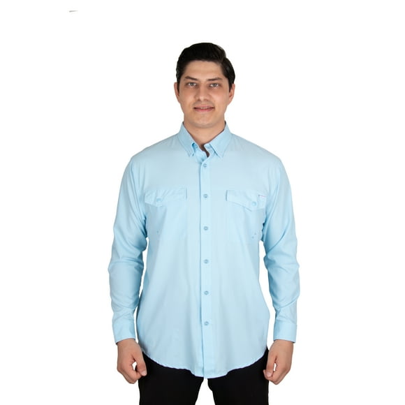 CAMISA NOMAD HARDWEAR PESCA AZUL CIELO M