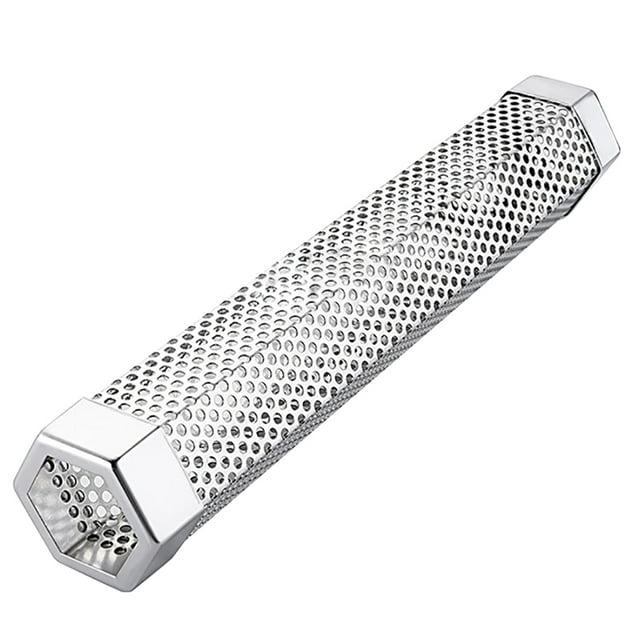 Coofit Tube de Fumoir à Granulés 12 Pieds' en Acier Inoxydable pour Barbecue