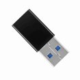 thumbnail image 2 of 2 adaptadores de carga de datos OTG USB 3.0 A macho a USB-C 3.1 tipo C hembra, color negro, 2 of 14