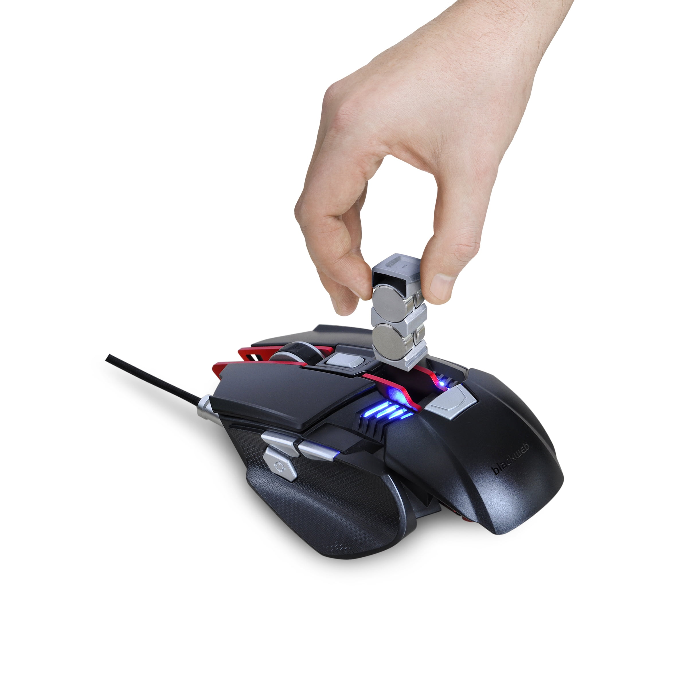 Black web gaming mouse how to change color