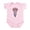 Petal Pink, variant on CafePress - Lacrosse_Headflag Copy Body Suit - Baby Light Bodysuit, Size Newborn - 24 Months