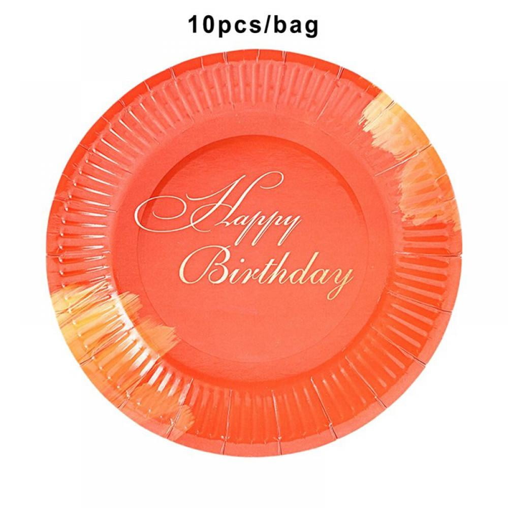 36 x BLUE PLASTIC PLATES 18cm 7" PARTY SUPPLIES TABLEWARE DISPOSABLES ROUND 