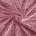 thumbnail image 6 of Exclusivo Mezcla Plush Fuzzy Fleece Queen Size Blanket, Super Soft Fluffy and Thick Blankets (Mixed Deep Red, 90"x90"), 6 of 7