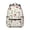 Mushroom and Fern, variant on Mushroom and Character Beige Pattern Backpack for School, Cute School Bag with Adjustable Shoulder Straps and Padded Back, 15.3"x11"x7.1"
