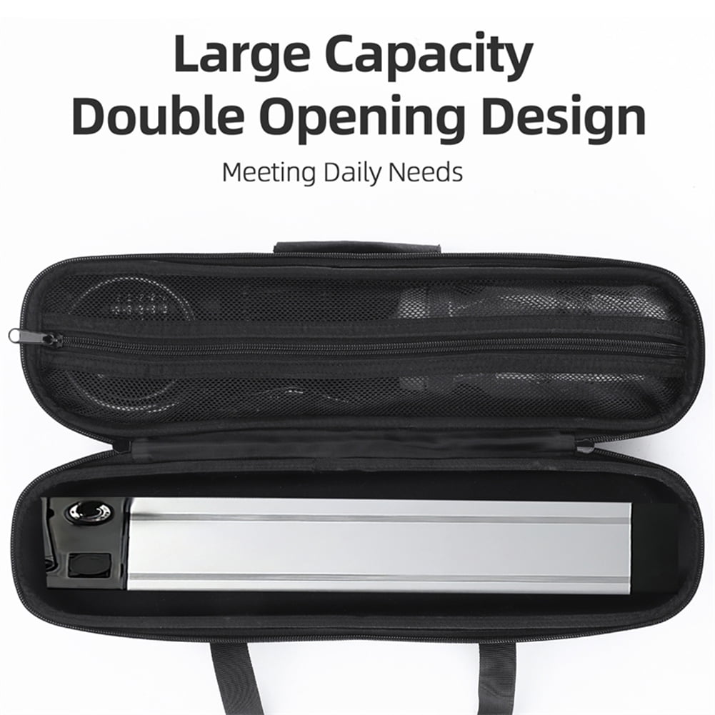 WEST BIKING Battery Bag - Hard Shell Rack Bag, Electric Bicycle Rear Rack Waterproof Bag, Multifunction Large Pannier for Bicycle, Electric Bike Rear Seat Bag Bike Trunk Bag