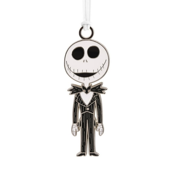 Hallmark 2HCM8994 Disney Tim Burton's The Nightmare Before Christmas Jack Skellington Metal Ornament