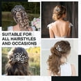 thumbnail image 6 of GIRACOA 10 PCS Bride Hair Pins – Rhinestone Crystal Pearl Wedding Hair Accessories for Brides, Bridesmaids, Women & Girls, 6 of 7