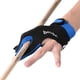 thumbnail image 3 of Guantes de piscina de spandex transpirables, guantes deportivos para tacos, aptos para izquierda o derecha (azul oscuro, talla L), 1 ud., 3 of 5