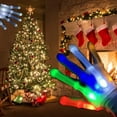 thumbnail image 1 of LED Glow Light Skeleton Gloves Dance  Children Party Cloth 2pcs, 1 of 7