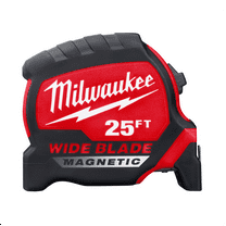 Milwaukee 25' Wide Blade Magnetic Tape Measure 48-22-0225M