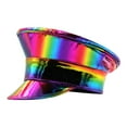 thumbnail image 4 of Accesorios de vestuario de sombrero de para la fiesta de baile Halloween Stage Performance Multicolor, 4 of 8