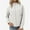 A_ White, variant on Olyvenn Fleece Jacket Women Full Zip Sweatshirt Coat Polar Fleece Stand Up Plus Size Jackets Casual Outerwear 2025 Navy S