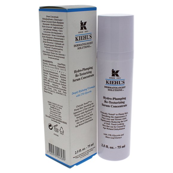 Suero Concentrado de Suero retexturizante Kiehls Hydro-Plumping 2.5 oz