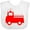 AA-White, variant on Inktastic Cute Red Firetruck Boys or Girls Baby Bib