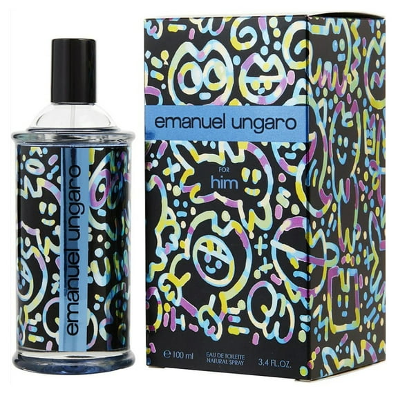 Emanuel Ungaro Men's For Him EDT Spray 3.4 oz Fragrances 8052086377806