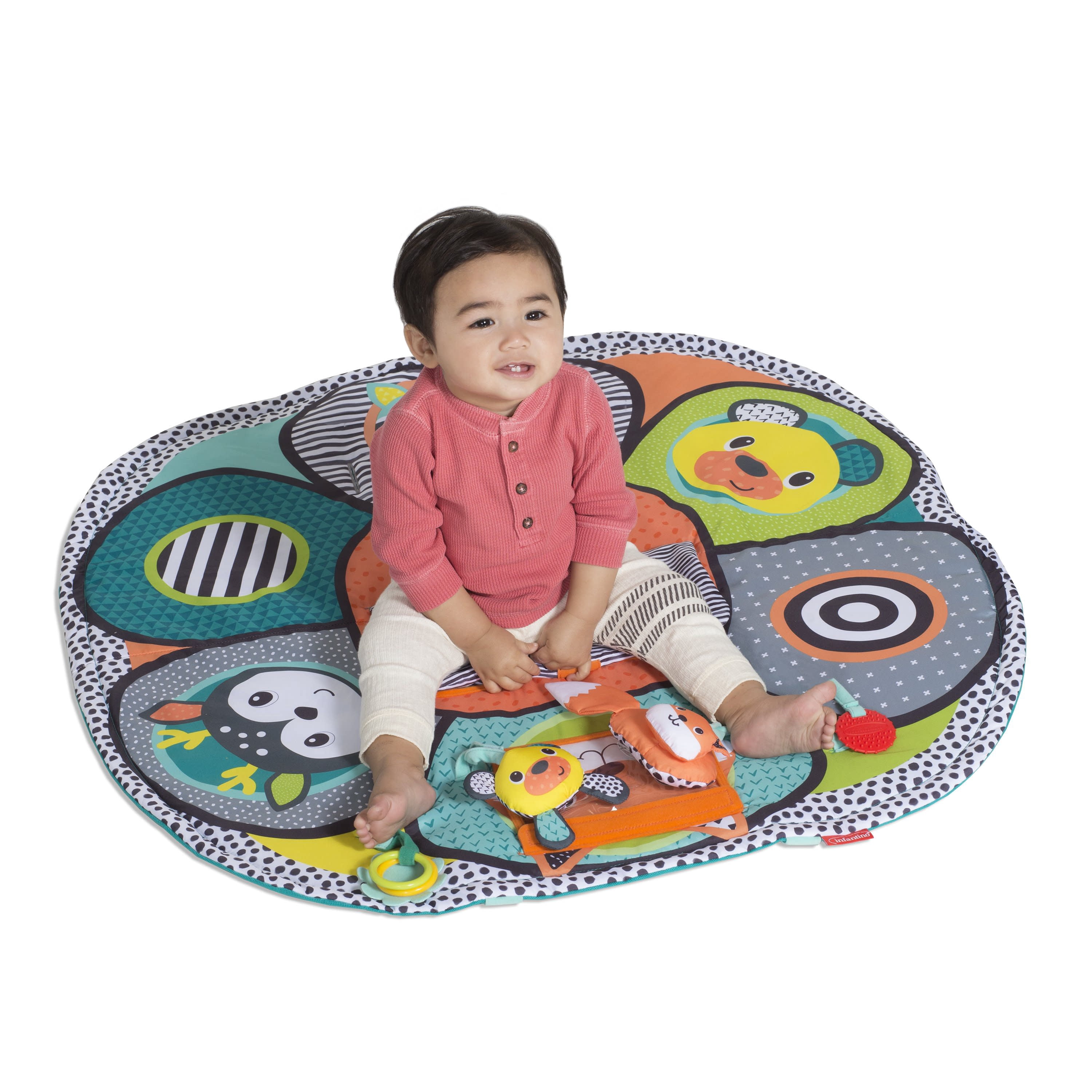 Infantino Play & Away Cart Cover & Play Mat Woodland