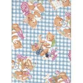 Flannel Cuddle Prints Storks Stork Baby Pastels on White Kids Flannel By the Yard 1082861 Walmart