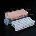 thumbnail image 3 of Clearance! Ice Cube Tray, Stackable Ice Trays for Freezer with Lid and Bin,ice scraper, Easy Release 96 Nuggets Ice for Chilling Cocktails Whiskey Tea Coffee Cool Drinks, 3 of 9