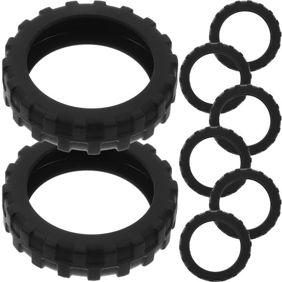 8 Pcs Lagged Bags Travel Set Luggage Accessories Suitcase Feet Cap Wheel Protective Cover Protective Case Silica Gel