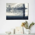 thumbnail image 4 of HFDF A Cross And Dove Wd Canvas Wall Art Religious Christian Wall Art Faith Pats Creative Artwork Christ Design Poster Canvas Prtg For Livg Room Decoration Ready To Hang es 20x16inch Framed, 4 of 6