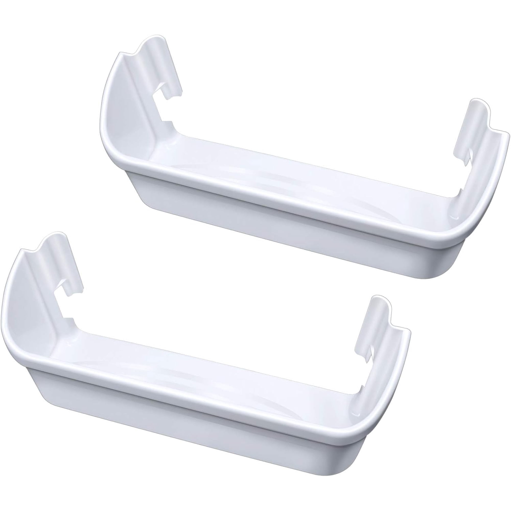 2 pack 240323001 Refrigerator Door Bin, Refrigerator Side Shelf Replacement Part, (15.95in long), Fit for frigidaire kenmore, Replace AP2115741, PS429724, AH429724, 240323007
