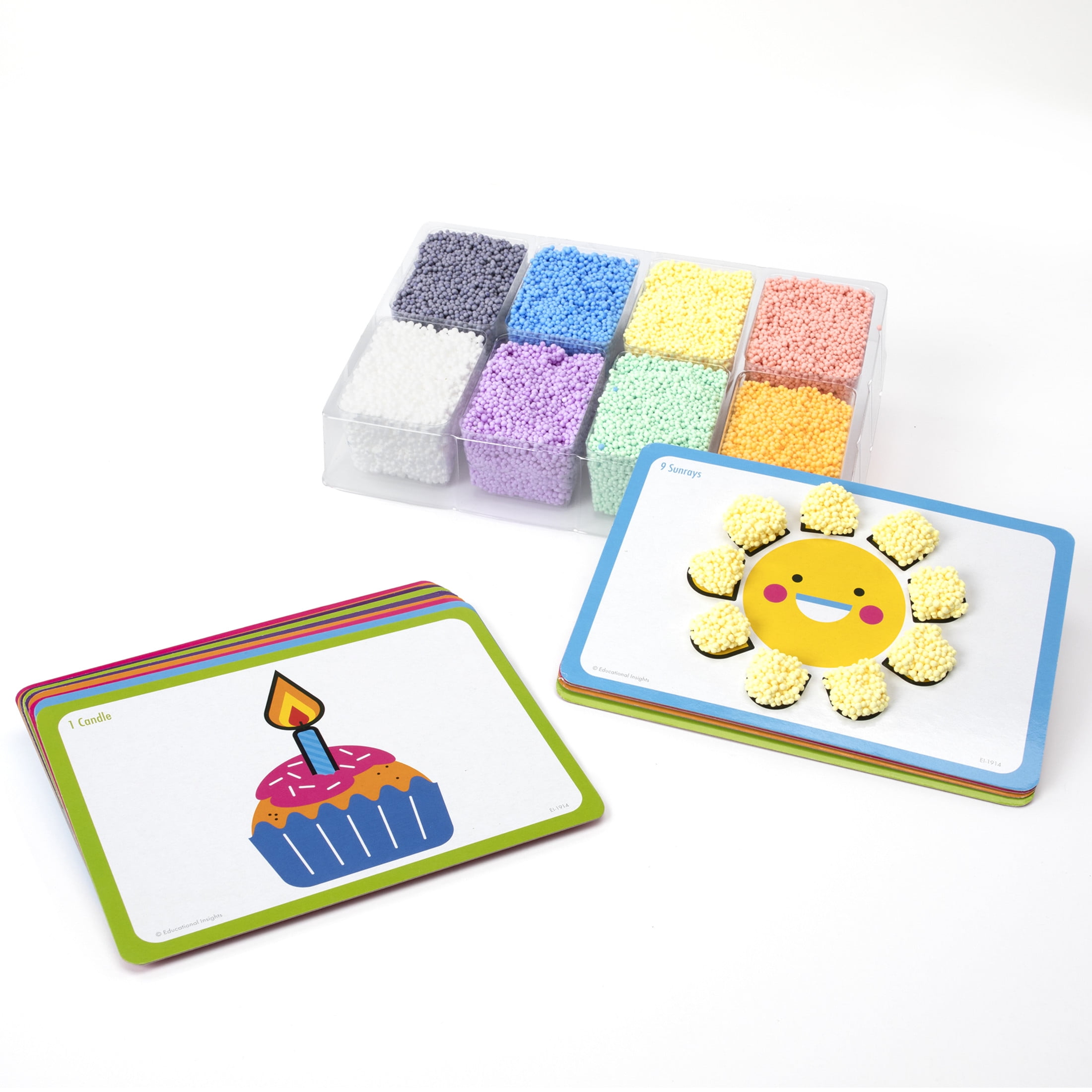 Educational Insights Playfoam Shape & Learn Set, Preschool Math Toy, Kids Ages 3+