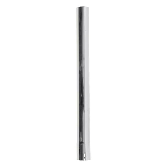 Exhaust Stack Pipe 2" x 24" Straight Chrome