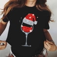 thumbnail image 2 of Camiseta de manga corta para mujer Venta rápida de la marca Joom en Amazon Tmall para Navidad Temu Wish Design, 2 of 5