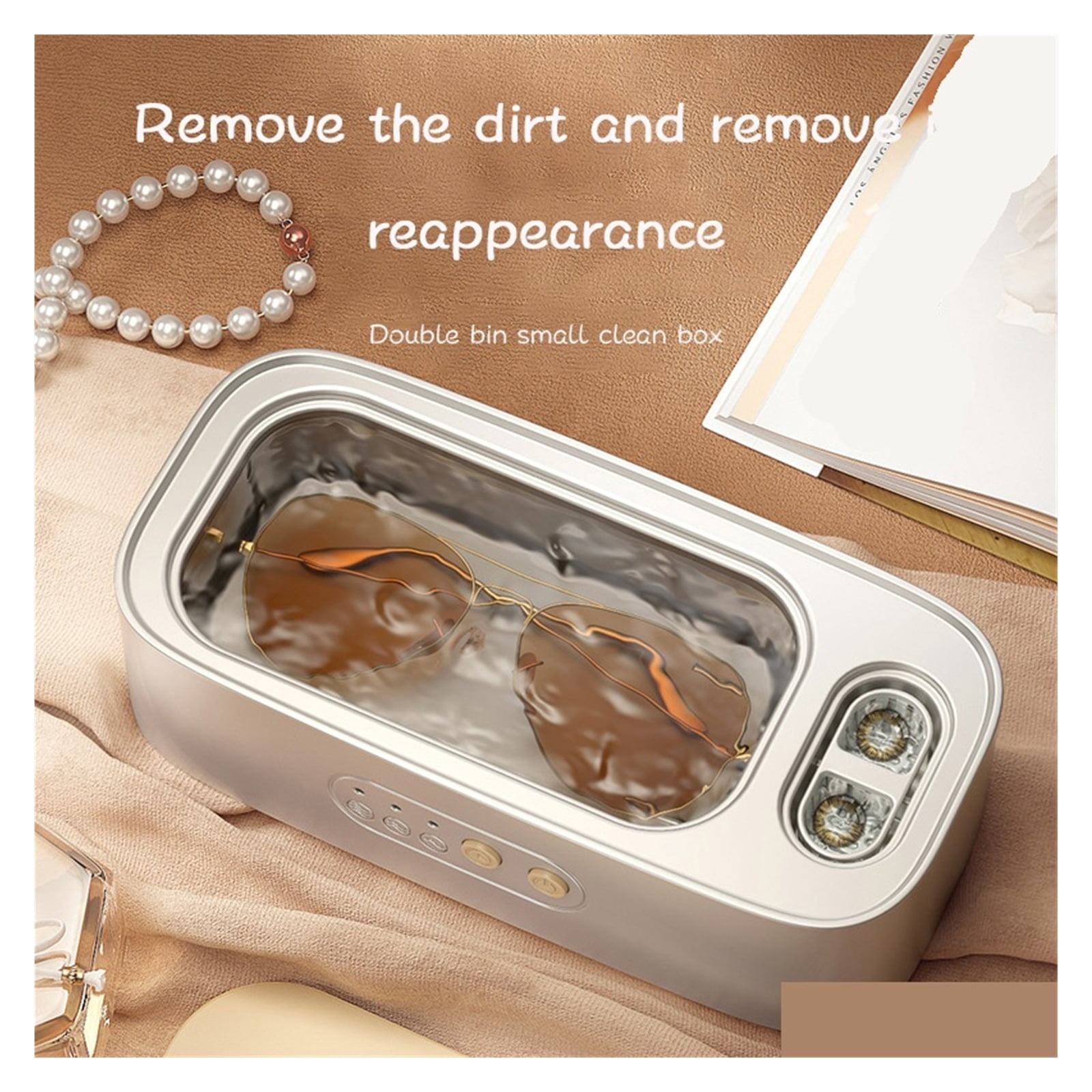 Ultrasonic Cleaning Machine 45KHZ Ultrasonic Jewelry Cleaner Machine High Frequency Ultrasonic
