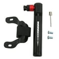 thumbnail image 3 of Bike Tire Pump, Portable Compact Anti Hand Slipping Bike Tire Inflator Aluminum Alloy Fast Heat Dissipation  for Road Mountain Bike Black,Titanium Color, 3 of 7