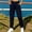 Navy, variant on Xdegoge Womens Cargo Pants with Pockets Elastic Waist Tapered Leg Utility Trousers with Pockets Lightweight Outdoor Hiking Casual Activewear Work Pants