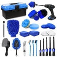 thumbnail image 1 of Kit de Detalles de Automóviles 27 Piezas Completo para Limpieza y Accesorios Automotrices, 1 of 6