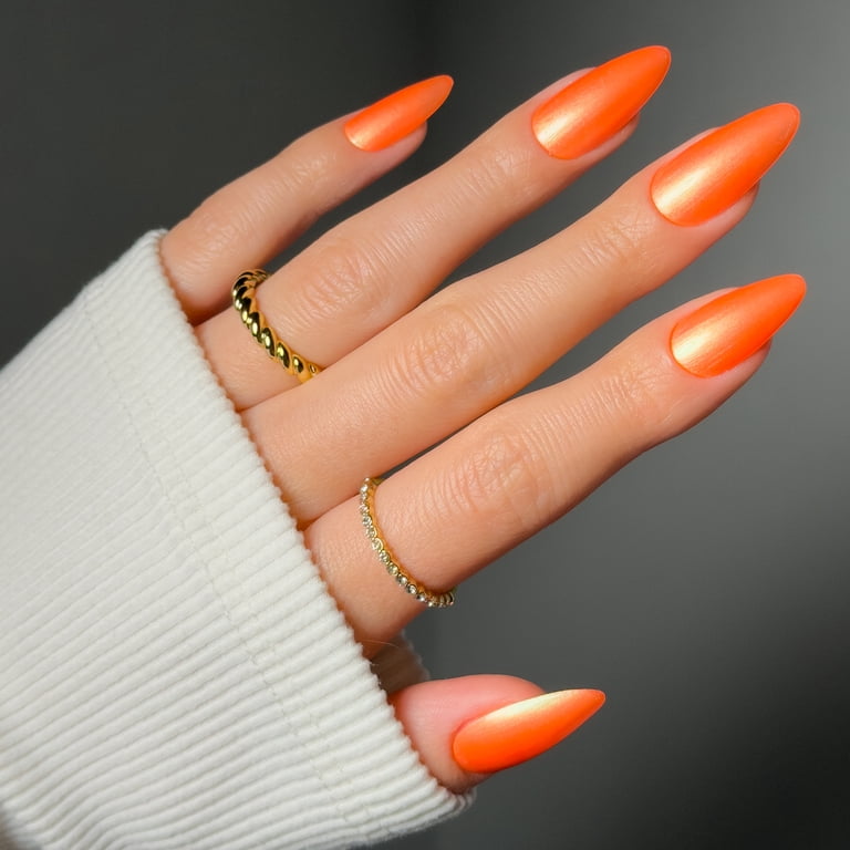 シンゾーン SLADOLED PARLOR CAP 34 ORANGE Salon Perfect Neon Nail Polish, 454 Copacabana Girl, 0.5 fl oz