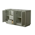 thumbnail image 7 of Wyndham Collection WCF414160DGZCXSXXMXX Strada 59" Double Free Standing Vanity Cabinet, 7 of 7